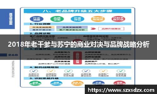 2018年老干爹与苏宁的商业对决与品牌战略分析